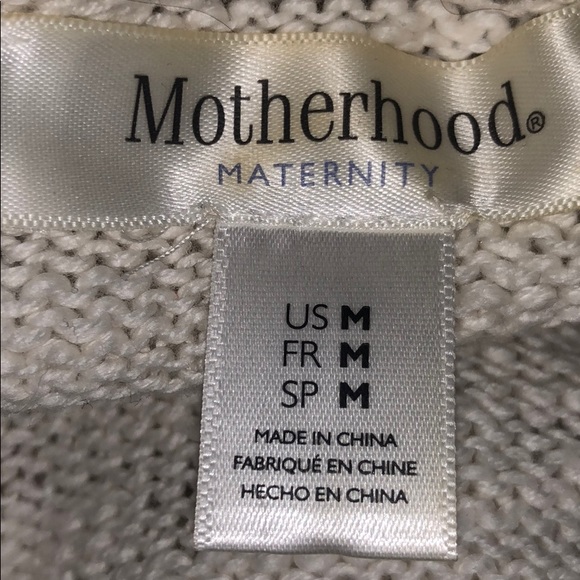 Motherhood Maternity sweater; M - Picture 4 of 4